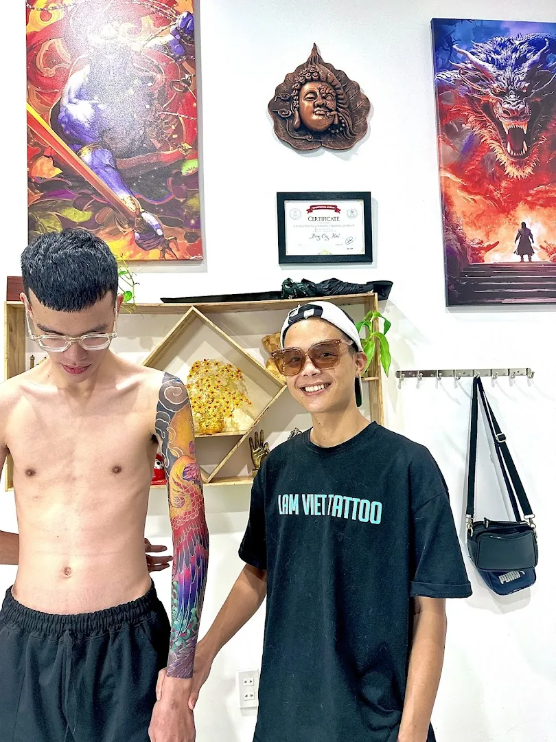Studio tattoo Dương Hiếu (xăm hình Dương Hiếu)
