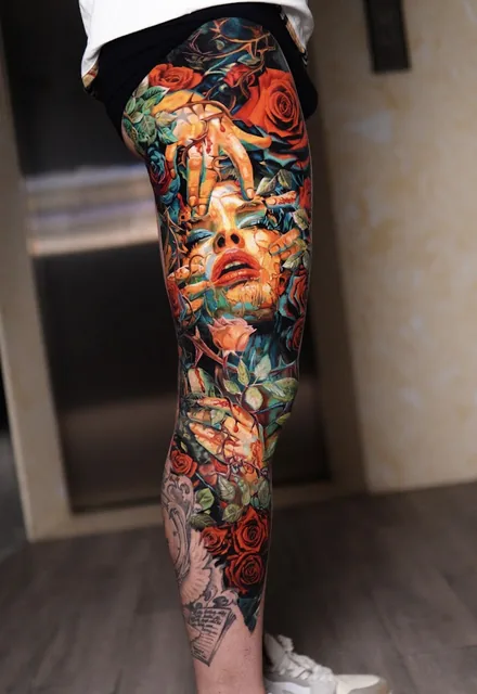 Luận Xăm ( Tattoo Realistic )